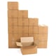 image 3 of 100 x Packing Shipping Mailing Small Single Wall 5 x 5 x 5" (127x12x127mm) Postal Cardboard Boxes Brown