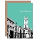 image 1 of Stockbridge Edinburgh Teal Scottish Scotland Card