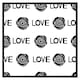image 2 of Rose & love print (Picutre Frame) Grey | XL