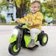 image 4 of COSTWAY 6V Kids Bubble Car Electric Motorcycle Green