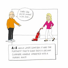 A And E Birthday Card