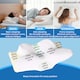 image 5 of Lavio Orthopedic Memory Foam Butterfly Pillow Ergonomic Neck Shoulder Support
