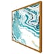 image 5 of Blue marble (Picture Frame) White | XS