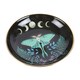 image 2 of Something Different Ceramic Luna Moth Incense Holder - Black/Green - One Size