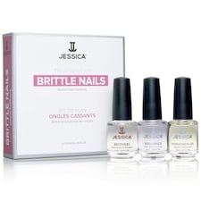 Jessica Nail Treatment Kit For Brittle Nails 3 x 7.4ml