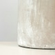 image 2 of ValueLights Modern Cement Effect Table Lamp With Grey Fabric Shade