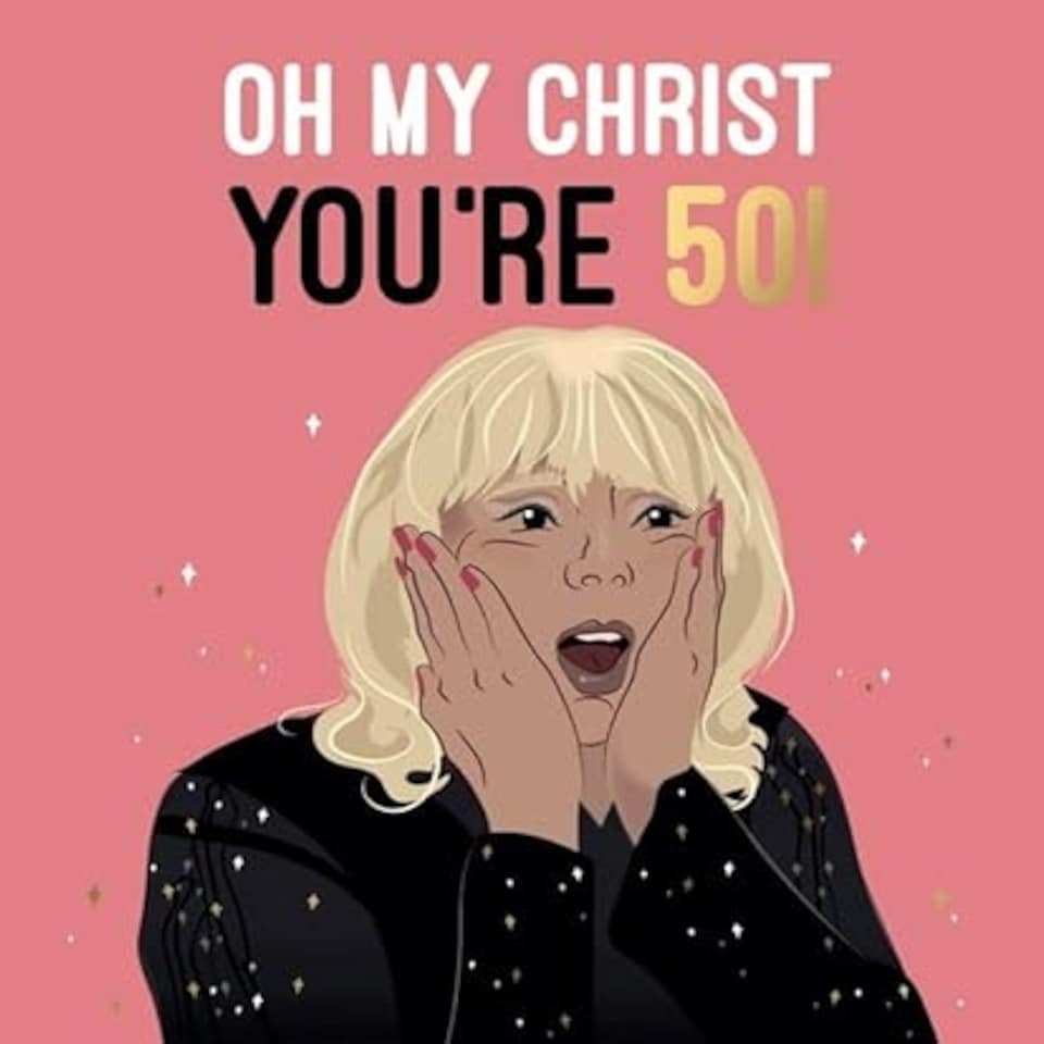 image 1 of Oh My Christ You're 50! Pamela 50th Birthday Card