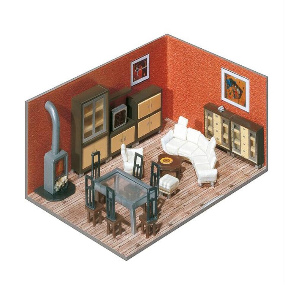 image 1 of GM Structures Fordhampton Building Interiors Kit