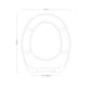 image 4 of Showerdrape Norfolk Soft Close Antique Pine Wooden Toilet Seat | Multi | 1