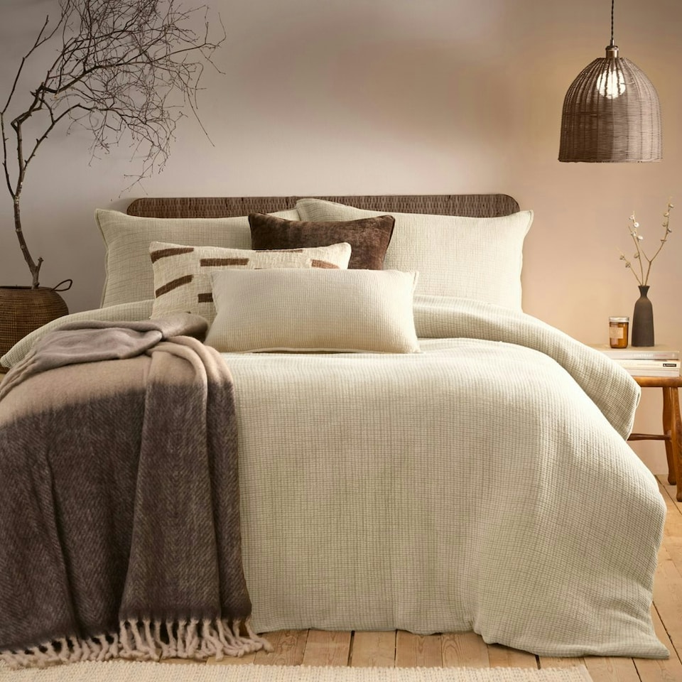 image 1 of Yard Ribble Acid Washed Double Duvet Cover Set