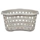 image 1 of 1 x Cool Grey High Grade Storage Hipster Baskets Organiser For Laundry Rooms & Bathrooms Grey