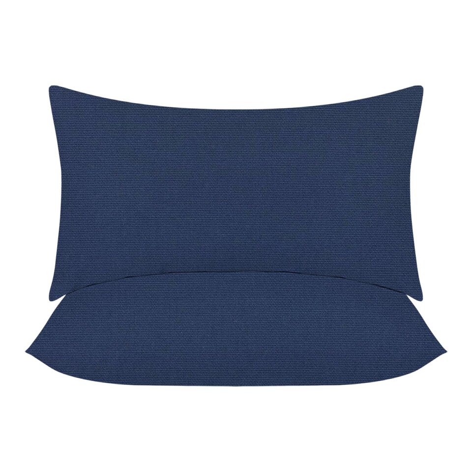 image 1 of Covers&All Sunbrella Lumbar Pillows Set of 2 UV Fade resistant and Water Repellent Rectangle Lumbar Throw Pillows