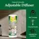 image 7 of Zero In 60 Day Citronella Diffuser Adjustable Release Portable Insect Repellent Air Freshener Indoor Outdoor 40m3 Travel Pack of 6