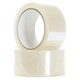 image 3 of 2 x Super Sticky Low Noise Clear 50mm x 66m Acrylic Packaging Tape Ideal For Securing & Sealing Parcels