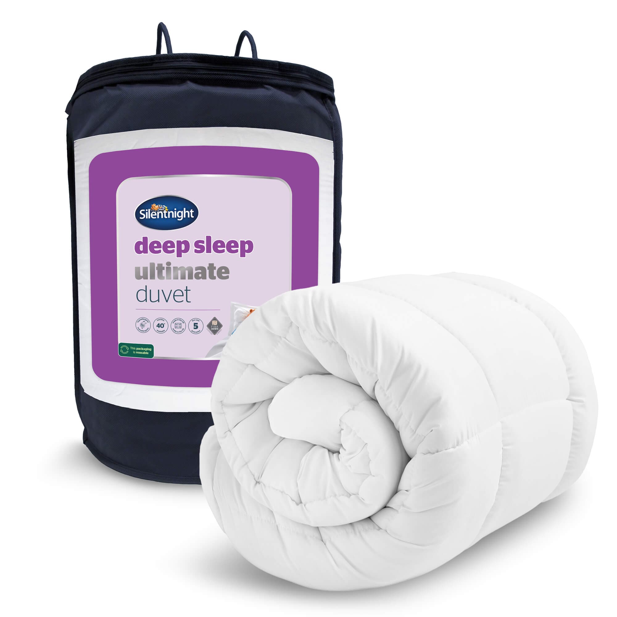 Silentnight Deep Sleep Ultimate 10.5 Tog Duvet | White | King