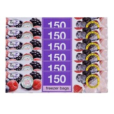 TidyZ Freezer Bags 150 Assorted Pack