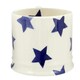 image 2 of Mug: 1 x 175ml Emma Bridgewater Blue Star Mug, Ceramic White