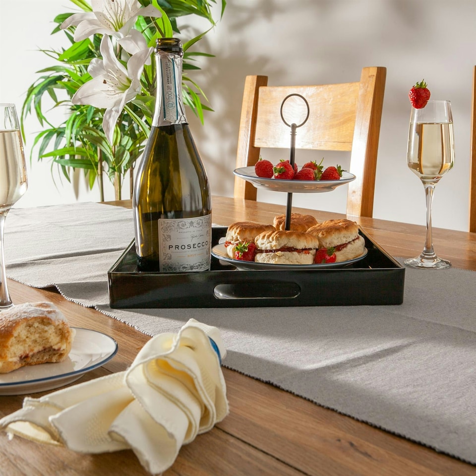 image 1 of Argon Tableware Square Serving Tray - 33cm - White White