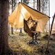 image 2 of Adventure Wing Tarp - Nylon - W150 x H255 cm Brown
