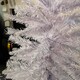 image 3 of 5ft (150cm) White Pencil Pine Christmas Tree with 236 Tips