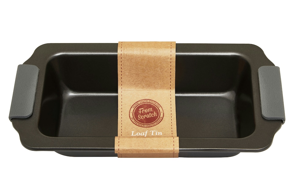 image 1 of Orsina Reliable Small Grey Loaf Tin, Durable Cake Tin, Non Stick Coated Baking Tin For Perfect Baking Experience