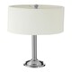 image 2 of Interiors by Premier Small Chrome Lighthouse Pendant Light, Industrial Style Hanging Light With Dome Glass Shade