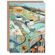 image 1 of Aberdaron Rural Wales Landscape Wildflowers Him Her Birthday Card
