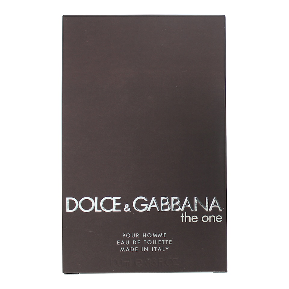 image 1 of Dolce & Gabbana The One Pour Homme Eau de Toilette 100ml Spray for Him