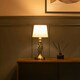 image 1 of ValueLights Memphis Antique Brass Twist Table Lamp