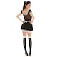image 2 of Womens Maid Costume | White | black/white | XL | 1