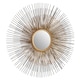 image 3 of Elegant Design Nickel And Bronze Finish Wall Mirror, Mid Century Hallway Mirror, Versatile Bedroom Mirror Multi