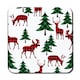 image 1 of Buffalo plaid woodland (coaster)