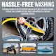 image 4 of 2 In 1 Spray & Wash Cleaning Brush Soft Bristles Ideal For Car Van Lorry Window Cleaning
