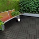 image 5 of Polydeck PVC Interlocking Decking Tiles - Black | Black | Pack of 1