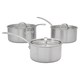 image 2 of Stellar Eclipse 3 Piece Saucepan Set