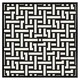 image 2 of Woven pattern (Picture Frame) White | XS