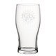 image 1 of Personalised Happy Mother's Day Burst Design Tulip Pint Glass