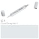 image 2 of Copic Sketch Marker, Cool Gray No.1, Single Pen
