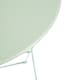 image 6 of Charles Bentley 3 Piece Metal Bistro Set Garden Patio Table & 2 Chairs - Heritage Green