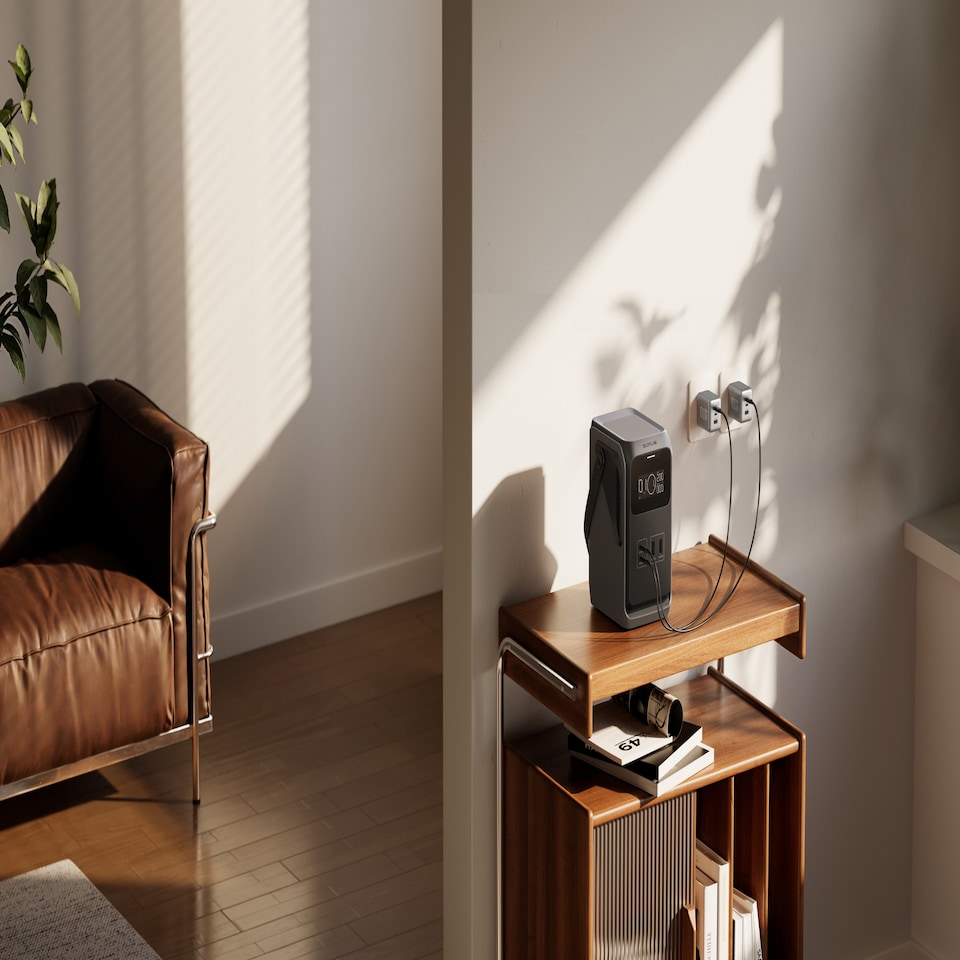 image 1 of EcoFlow TRAIL 200 DC Portable Power Station with 192Wh capacity