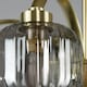 image 5 of BHS Lyna 5 Light Flush Ceiling Light, Brass