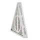 image 4 of Warner Bros Harry Potter Dark Arts Triangle - Deathly Hallows | Silver