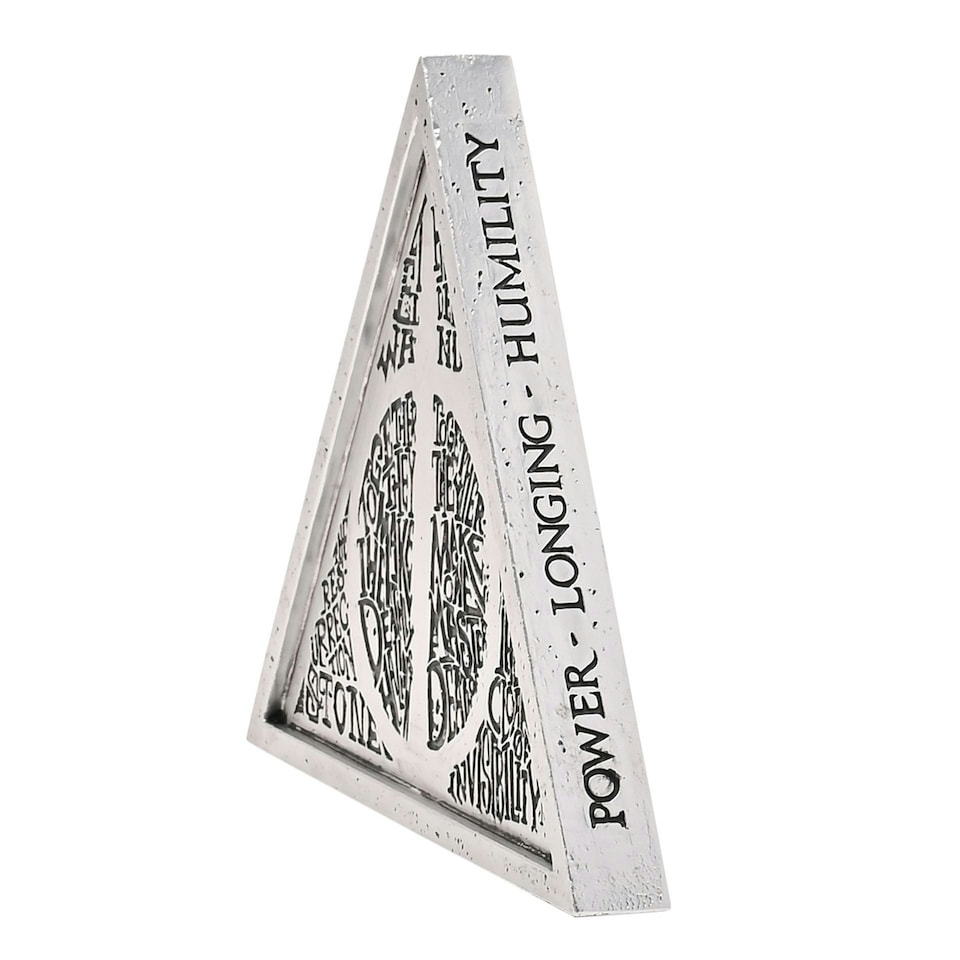 image 1 of Warner Bros Harry Potter Dark Arts Triangle - Deathly Hallows | Silver
