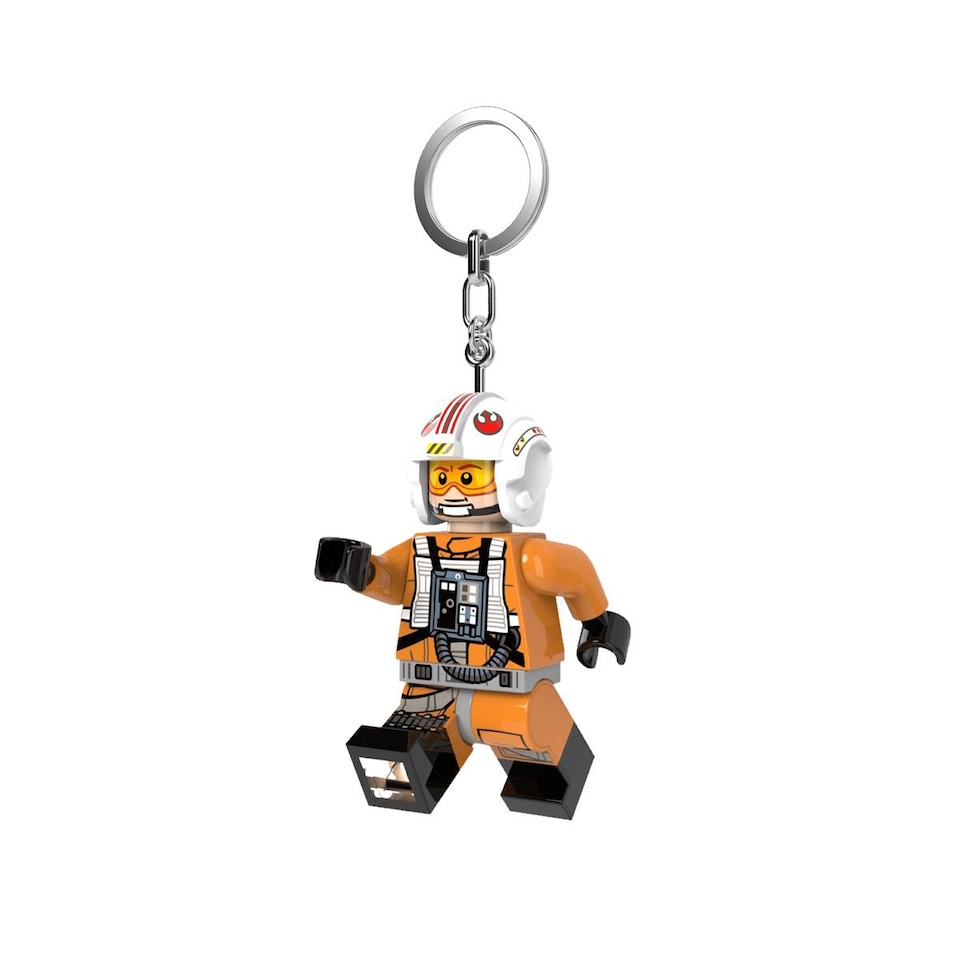 image 1 of LEGO Star Wars Luke Skywalker Pilot Minifigure Key Light