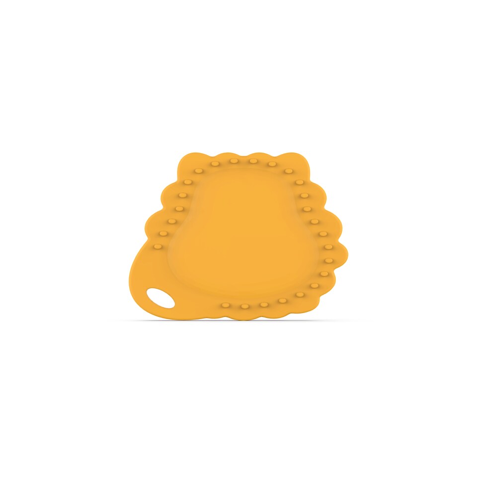 image 1 of Matchstick Monkey Flat Face Teether Lion