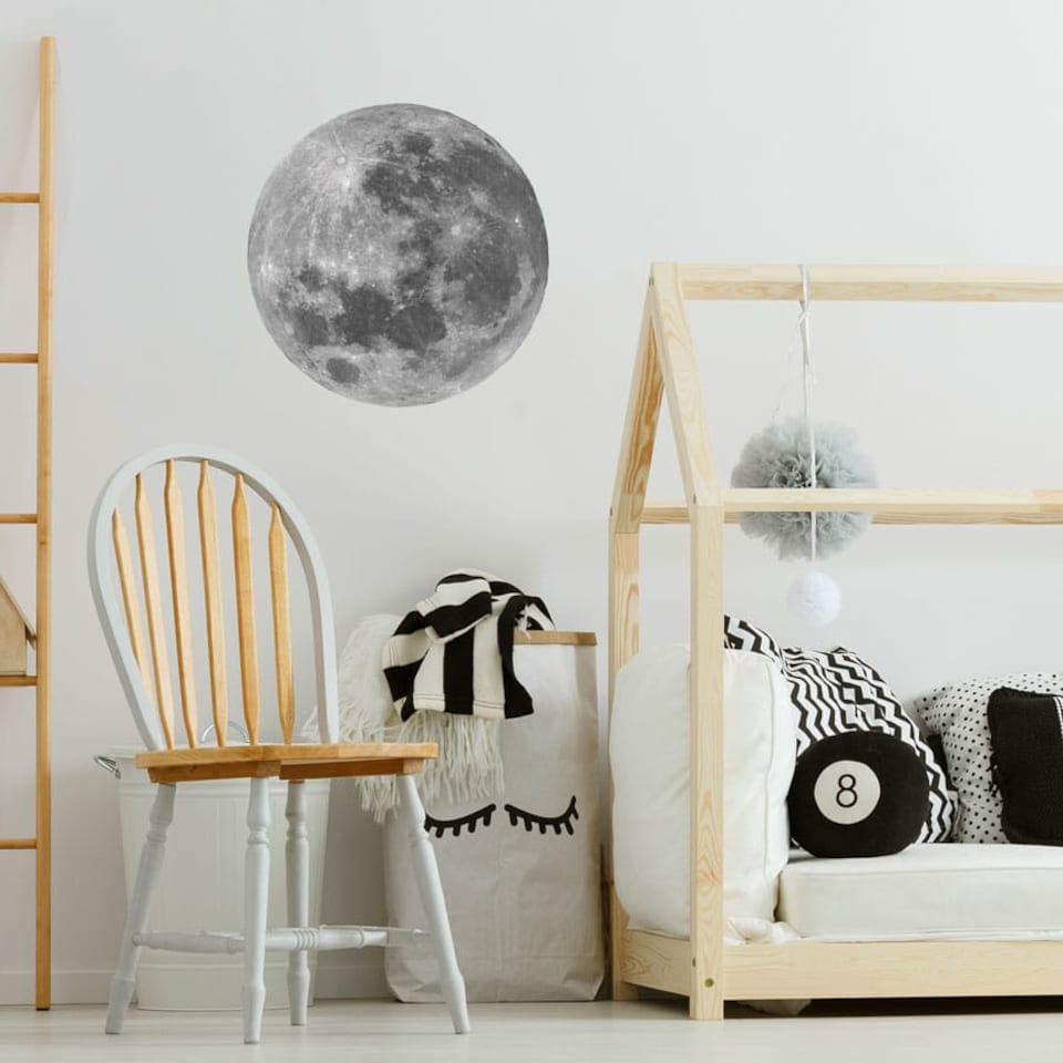 image 1 of Full Moon Wall Sticker