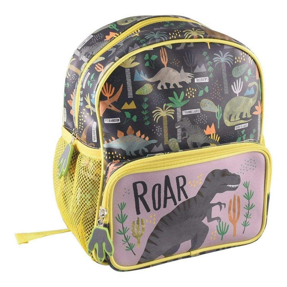 image 1 of Floss & Rock Children's Backpack - Dinosaur Multi