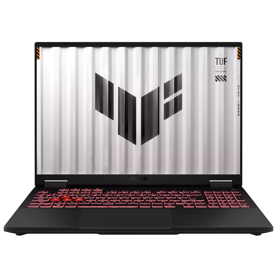 image 1 of ASUS TUF Gaming A16 (2025) FA608UP-RV003W AMD Ryzen 7 260 16GB RAM 1TB SSD RTX 5070 16 Inch WUXGA IPS Windows 11 Home Laptop - Jaegar Grey -  90NR0KT1-M000F0