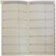 image 3 of Tallon Large XL Padded Address Book - Black/Brown/Tan/Blue
