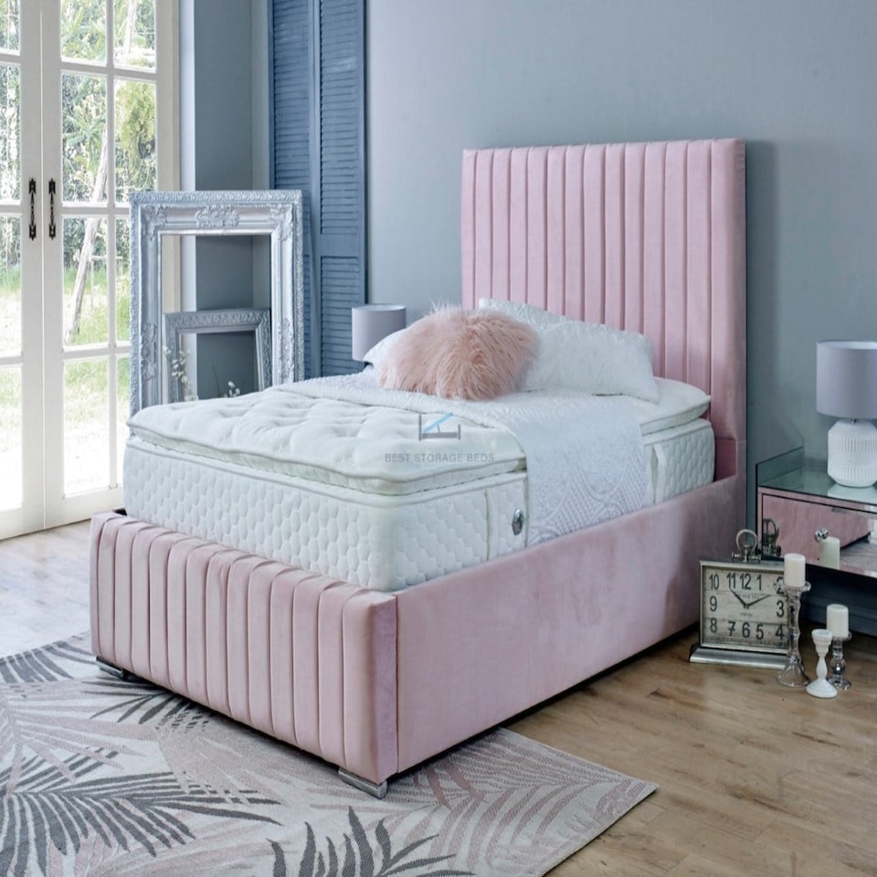 Savoy Bed - Single - 3ft - Pink